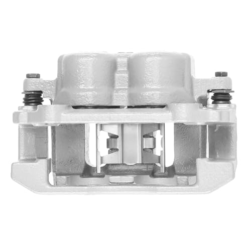 Image of Detroit Axle - Front Left Brake Caliper for Ford 1998-2002 Crown Victoria | Lincoln Town Car Mercury Grand Marquis, Driver Side Disc Brake Caliper with Bracket 1999 2000 2001 Replacement