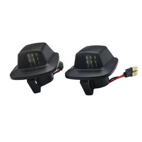 Luz de matrícula para evitar multas en Dodge Dakota luces traseras de recambio 2 unidades