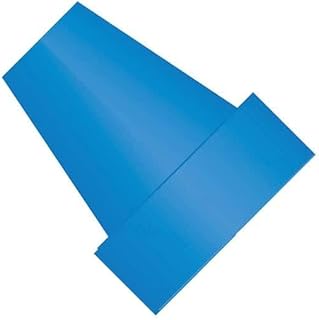 Idex P-200 Flangeless Ferrule, Blue ETFE, 1/16