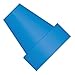 Idex P-200 Flangeless Ferrule, Blue ETFE, 1/16