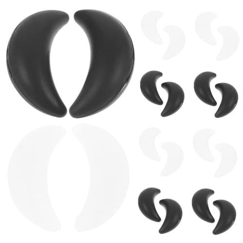 WOONEKY Silicone Glasses Arm Cushion 20 Pairs Eyeglasses Holder Retainer for Boys and Girls