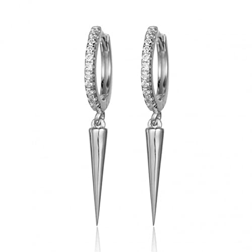 Boucle d'oreille lune étoile argent 925, le cadeau idéal pour femme