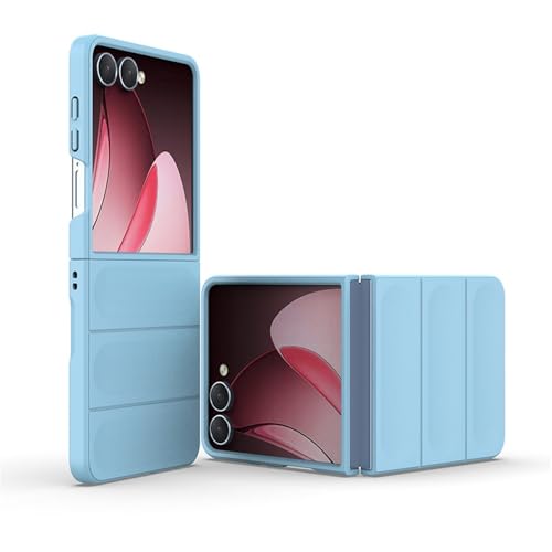 Coque Galaxy Z Flip3 bleu clair antichoc pour vos sorties en ville