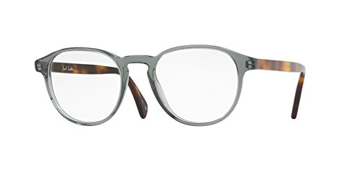 Paul Smith MAYALL PM8263 - 1541 Eyeglasses Translucent Green ivy/ Havana w/ Clear Demo Lens 48mm