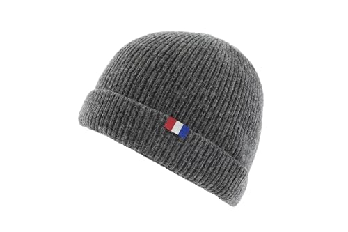 Bonnet mérinos contre le froid intense tricoté main drapeau hollandais