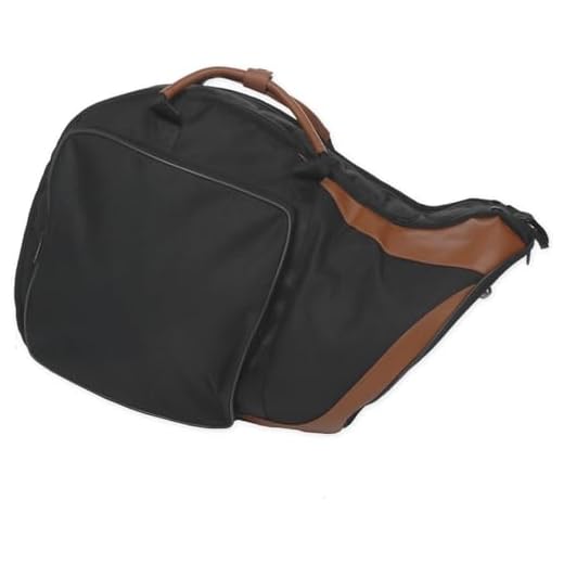 Soundman Gigbag für Waldhorn - mit Rucksackfunktion und großem Zubehörfach - French Horn Case/Waldhorntasche