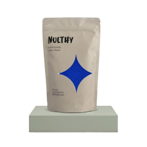 NULTHY - Espirulina Azul en Polvo 25g - Blue Spirulina Pura y Natural, Oro Azul Espirulina para Smoothies, Postres y Recetas Saludables, Superalimento Rico en Proteínas, Antioxidantes y Vitaminas
