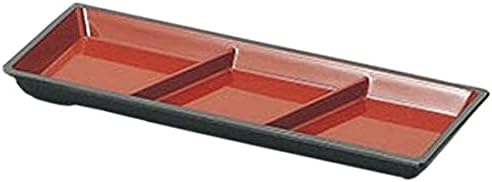 せともの本舗 Set of 5 Condiment Dishes, Shuten Black Domoe Condiment Dish, 7.7 x 3.1 x 0.7 inches (19.5 x 7.8 x 1.7 cm), Coating (Restaurant, Commercial Use, Tableware)