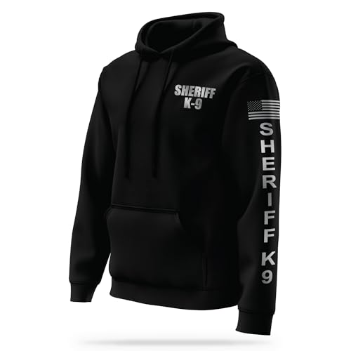 SHERIFF K9 Reflective Performance Hoodie - High Visibility Safety Apparel - 100% Polyester Quick Dry Comfort3