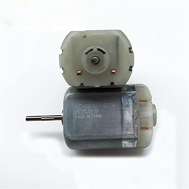 GTPBAO Power Science Electric Door Lock Motor, FC-280SC-20150 DC 12V Motor for/Rearview Mirror Repair of Car Engine Projects