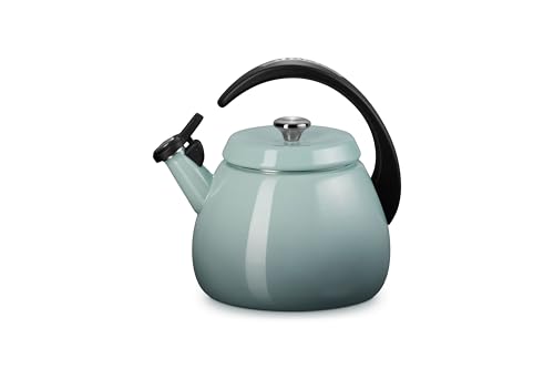 Le Creuset Enamel on Steel Cloche Kettle, 2.2 qt., Sea Salt
