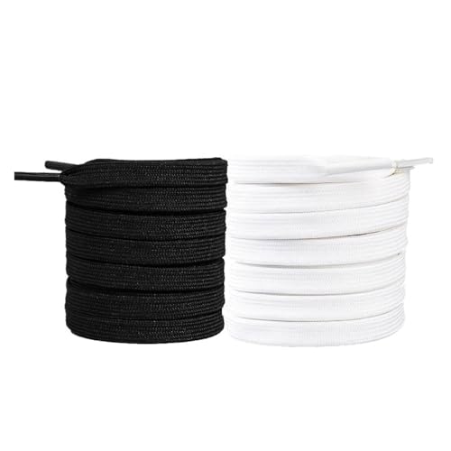 Lacets plats pour baskets résolvant les douleurs de serrage élastique - 2