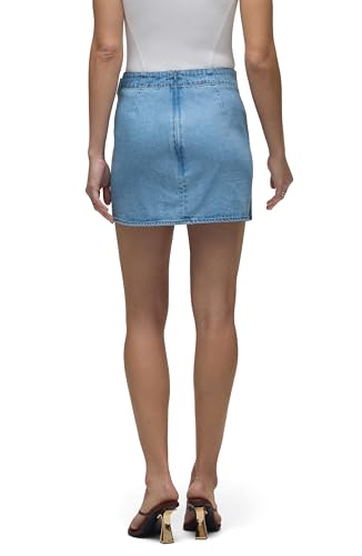 HUDSON Women's Curved Hem Mini Skirt3