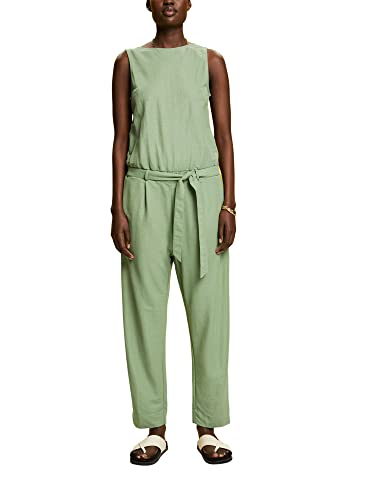 ESPRIT Damen 043EO1L301 Overalls, 266/PALE Khaki 2, M