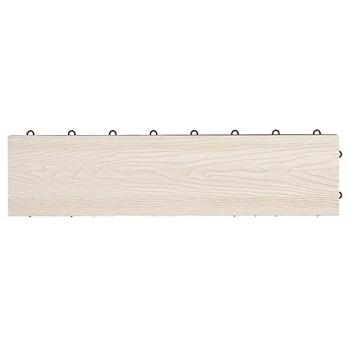 Asia-kobo �E�b�h�f�b�L�^�C�� �l�H�� ���� �����O ���C�h �p�l�� 4���Z�b�g �� W 60cm D 15cm H 3.6cm �W���C���g �� �t���A�f�b�L �x�����_ �K�[�f�� �� DIY ������� �k�� ���]�[�g �A�W�A�� 84291-wh-4