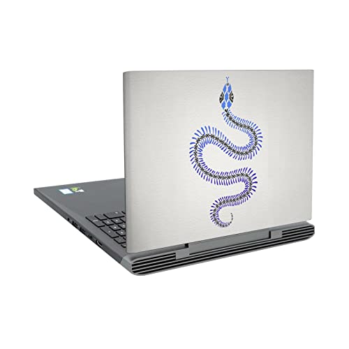 Skin serpent bleu pour masquer les rayures de votre Dell Inspiron 15