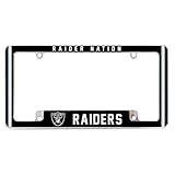 NFL Las Vegas Raiders “Raider Nation” Premium Full Color Long Lasting Zinc Alloy Chrome Plated Team...