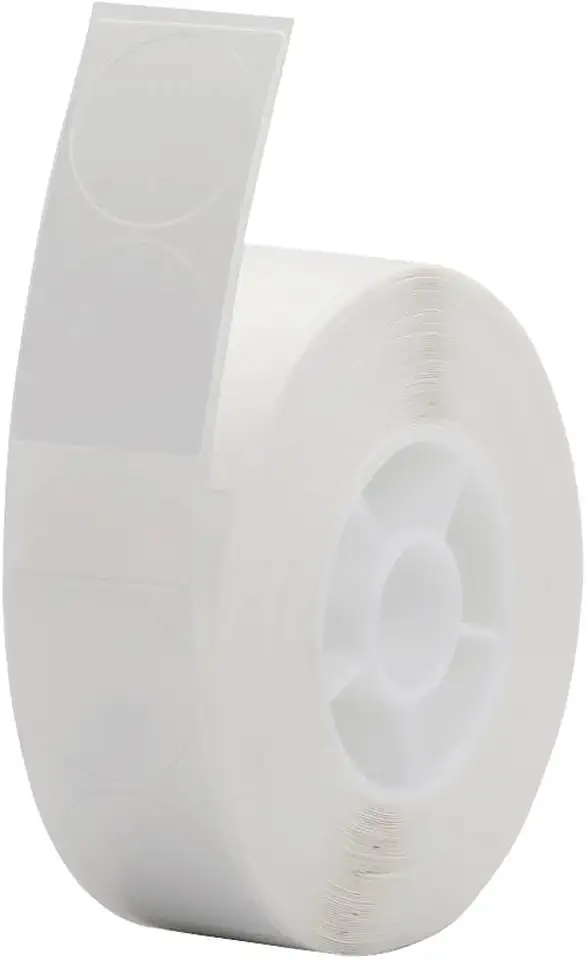 Niimbot White Round Thermal Labels 14x28mm - Pack of 220