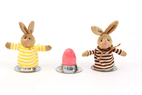 Betzold - Osterhasen-Eierwärmer, 4 Stück - Dekoartikel Dekoration Ostern