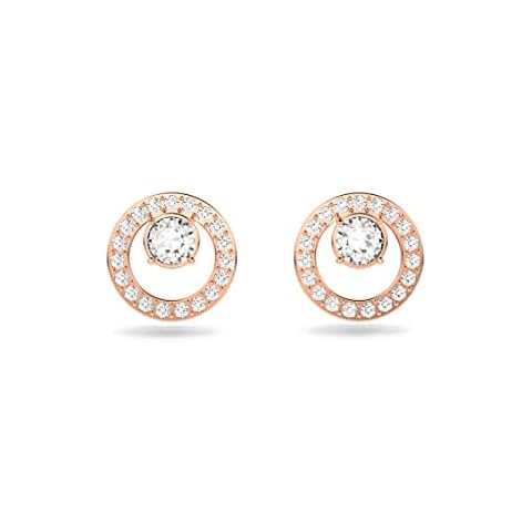 Pendientes Swarovski Creativity con Cristales en Baño Oro Rosa Cover