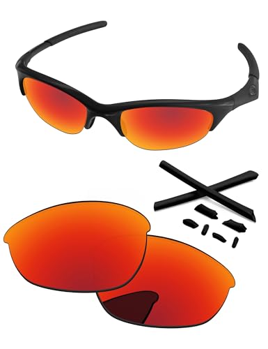 Image of Replacement Lenses & Rubber Kits for Oakley Half Jacket 60mm Sunglass - Precision Fit, UV Block & Impact Resistant