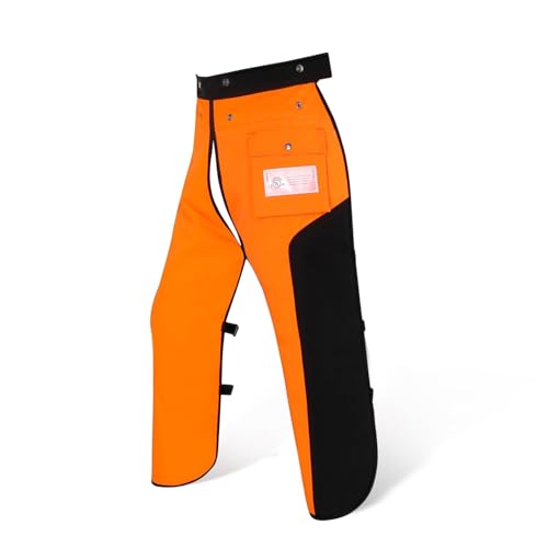 ZELARMAN 8-Layer Chainsaw Chaps Apron for Loggers