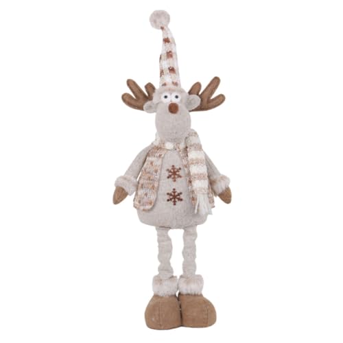 Poupée de Noël extensible decoration maison bureau ornement de fete