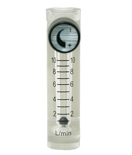 Débitmètre de gaz vertical de 115mm avec indicateur de flux d'air 1-5LPM pour respirateur