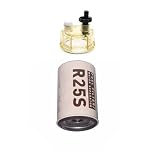 R25S (2 Microns) fuel filter/water separator spin-on element Compatible With Racor 245R Series