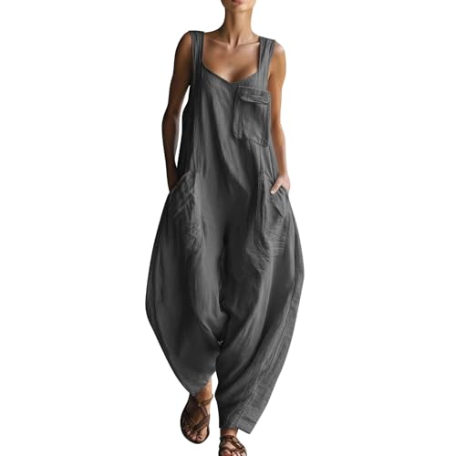 Combinaison d'été femme pantalon de loisirs ado fille look festif décontracté