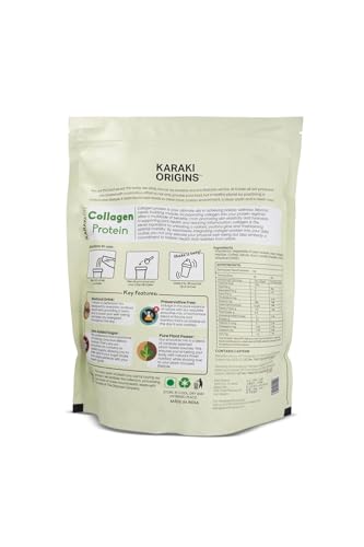 Image of Vegan Collagen Protein Powder | Coorg Coffee - Strong Roast Flavour | Pack of 4 x 675g | 2 Months Supply | 28g Protein per Serving | 6000mg Collagen Peptides, BCAA & Essential Amino Acids | UNISEX