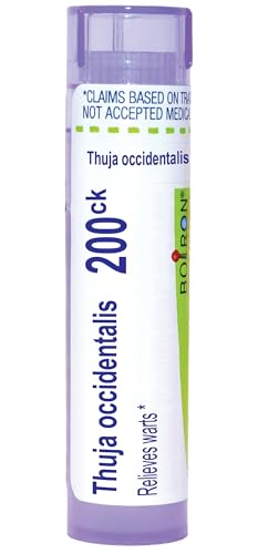 Boiron Thuja Occidentalis 200Ck Homeopathic Medicine for Warts - 80 Pellets