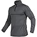 Produktbild Leibwächter Flex-Line Langarmshirt Herren  Grau  Gr. 3XL  atmungsaktives Funktionsshirt mit Stehkragen und Reißverschluss  Arbeitskleidung aus 100% Coolpass-Fleece