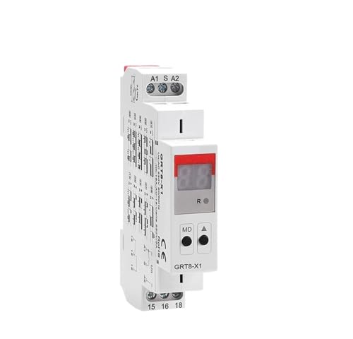 Relais temporisé GRT8-X pour éviter les coupures brutales, module numérique AC 220V