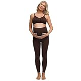 creamy fabrics Umstandsleggings mit hohem Bund Damen – High Waist Maternity Leggings, elastisch & Blickdicht, Schwangerschafts-Leggings für Alltag & Komfort