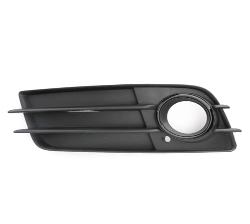 Grille de phare antibrouillard gauche pour pare-chocs SLine A4 B8 2008-2012 noir mat