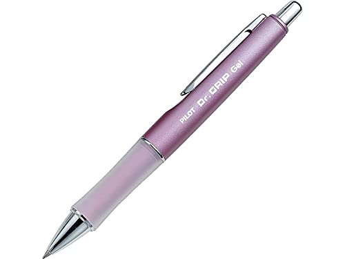 PILOT Dr. Grip Limited Refillable & Retractable Gel Ink Rollerball Pen, Fine Point, Black Ink, Single Pen - Ideal for School, Journaling & Office Writing