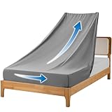 AZRA ボックスシーツ シングル ベッドシーツ 吸水速乾 ピーチスキン加工 素肌にやさしい ベッド/マットレス/敷き布団対応 マットレスシーツ ベッドカバー オールシーズン 抗菌防臭 100X200cm グレー