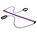 Portable Pilates Bar Kit with Resistance Band,Yoga Exercise Pilates Bar with Foot Loop Yoga Pilates Stick Total Body Workout Toning Bar for Yoga,Stretch,Twisting,Sit-Up Bar Resistance Band by Yoruii
