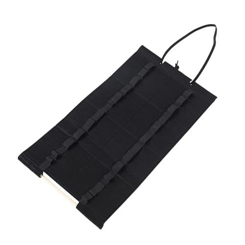 Expositor de cinturones de taekwondo y karate de fieltro resistente soporte colgante negro