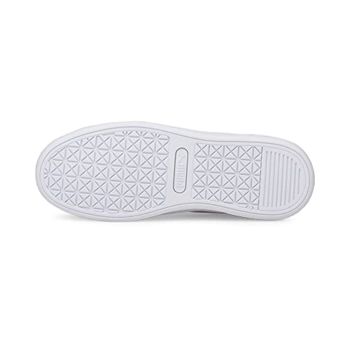 Image of PUMA Women's Vikky V3 Winter Wonderland Sneaker, Chalk Pink Puma White Puma Silver, 4.5 UK