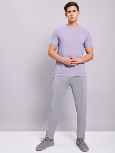 Image of TECHNOSPORT Men Mid Rise Regular Fit Active Track Pant - (MPOR15) Pack of 1