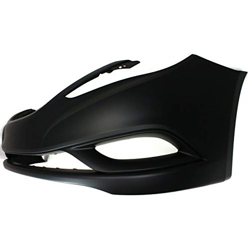 Fitparts Compatible With Front Bumper Cover 2011-2013 Hyundai Sonata Gls Gl Limited Se 2.0T Sedan 11-13. New, Primed And Ready For Paint. With Fog Light Holes. Hy1000183 865113Q000 2012 #TOP4