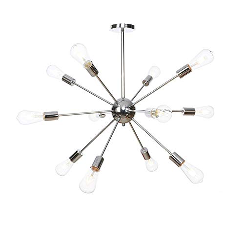 Candelabro Sputnik ajustable para corregir techos bajos e iluminación tenue 2