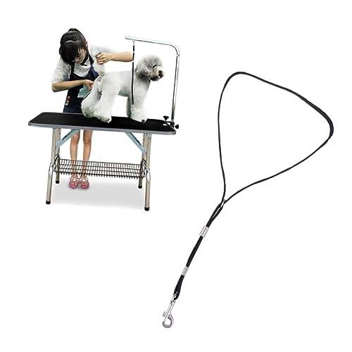 Milisten Hundepflegetisch-Schlinge Pflegezubehör Für Haustiere Verstellbare Spezialschlinge Pflegeseil Für Fellpflege Tischschlinge Für Trimmtischarme Oder Badewannen Haustier-schönheitszub
