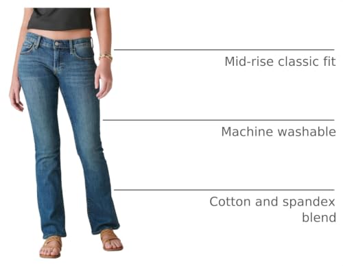 Image of Lucky Brand Women's Mid Rise Easy Rider Bootcut Jean