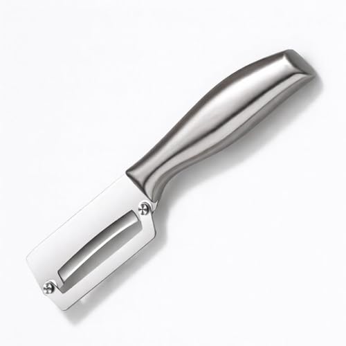 Image of Professional Stainless Steel Vegetable Peeler - Wide Blade Kitchen Peeler with Ergonomic Handle, Sharp & Durable for Fruits and Vegetables (Pack of 1)