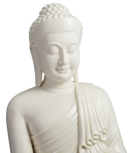 Fengshui-Caishen Buddha Statues,Buda Buddah Statue,Sitting Meditation Buddha,Zen Meditating Statue-Top Ceramic Collection Level-Handmade For Yoga Zen Feng Shui Figurines Sculpture Home Garden Decor #TOP2