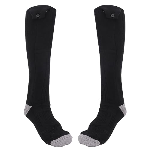 FLEXMAN Heated Socks for Men Women, Electric Socks Foot Warmer, Electric Breathable Heated Socks, Thermal Warm Socks for Winter Fishing, Skiing, Motorcycling, Hiking