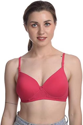 SHRELLA Soft Regular T-Shirt Grace Bra with Imported Pads for Womens & Girls